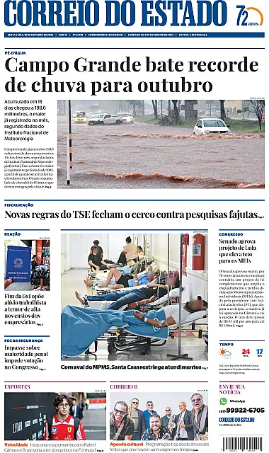 Edição Impressa 16 de outubro de 2026